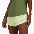 Pantaloni scurți de alergare pentru femei New Balance RC Seamless 3 Inch lime light 5
