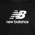 Bluză pentru bărbați New Balance Stacked Logo French Terry Crew black 7