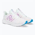 Încălțăminte de alergat pentru femei New Balance 411 v3 white 4