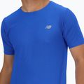 Tricou pentru bărbați New Balance Jacquard blue oasis 4