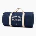 Geantă New Balance Canvas Duffel 40 l beige/navy