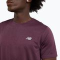 Tricou pentru bărbați New Balance Athletics Run plum brown 4