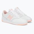 Încălțăminte pentru femei New Balance BBW80 white/pink 5