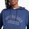 Hanorac pentru bărbați New Balance Graphic Hoodie navy 5