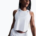 Tricou de alergare pentru femei Nike AeroSwift Dri-Fit ADV Cropped Tank Top off white/black 3