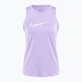 Tank top de alergare pentru femei  Nike One Graphic TT lilac bloom/white