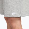 Șort pentru bărbați Nike Club French Terry Flow dark grey heather/light smoke grey/white 5