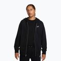 Bluză pentru bărbați Nike Club FZ Hoodie black/black/white
