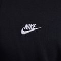 Hanorac pentru bărbați Nike Club French Terry Pullover Hoodie black/black/white 7