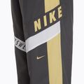 Pantaloni pentru femei Nike Sportswear Woven High-Waisted dark smoke grey/saturn gold/white 3