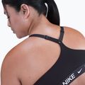 Sutien de antrenament Nike Indy Light Support mărimi mari black/black/white 5