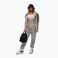 Pantaloni pentru femei  Jordan Brooklyn Fleece dark grey heather/white 2
