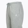 Pantaloni pentru femei  Jordan Brooklyn Fleece dark grey heather/white 8