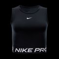 Tank top de antrenament pentru femei Nike Pro Dri-Fit black/white 5