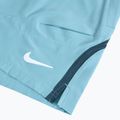 Pantaloni scurți de tenis pentru bărbați Nike Court Advantage Dri-FIT 7" denim turquoise/ armory navy/ white 3