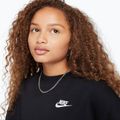 Hanorac pentru copii Nike Sportswear Club Fleece black/white 4