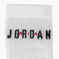 Șosete  Jordan Everyday Crew 6 pairs white/gym red/black 3