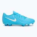 Încălțăminte de fotbal pentru bărbați Nike Phantom GX 2 Club FG/MG blue/fury white 2