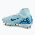 Încălțăminte de fotbal pentru bărbați  Nike Mercurial Superfly 10 Academy SG-Pro glacier blue / blue orbit 3