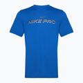 Tricou de antrenament pentru bărbați Nike Dri-Fit Fitness dame royal