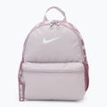 Rucsac de oraș pentru copii Nike Brasilia Just Do It Mini 11 l platinum violet/plum dust/white