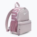 Rucsac de oraș pentru copii Nike Brasilia Just Do It Mini 11 l platinum violet/plum dust/white 2