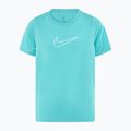 Tricou pentru copii Nike One Dri-Fit green frost/white