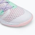 Pantofi de volei Nike Zoom Hyperspeed Court SE alb/spumă mentă/gri/cenușă violet/spumă roz 7