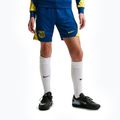 Pantaloni scurți de fotbal pentru copii Nike FC Barcelona Strike SE Jr gym blue/opti yellow/opti yellow