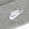 Căciulă de iarnă Nike Peak Futura Beanie dark grey heather/white 3