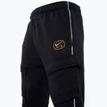 Pantaloni pentru bărbați Nike Air Fleece Cargo black/metallic gold 3