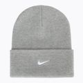 Căciulă de iarnă Nike Peak Swoosh Beanie dark grey heather/white
