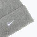 Căciulă de iarnă Nike Peak Swoosh Beanie dark grey heather/white 3