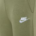 Pantaloni pentru copii Nike Sportswear Club Fleece oil green/oil green/white 3