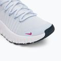 Încălțăminte de antrenament pentru femei Nike Free Metcon 6 grey / armory navy / hot fuchsia 7