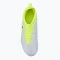 Încălțăminte de fotbal pentru copii Nike Phantom Luna 2 Academy FG/MG metallic silver/volt/black 5