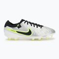 Încălțăminte de fotbal pentru bărbați Nike Tiempo Legend 10 Pro FG metallic silver/volt/black 2