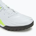 Încălțăminte de fotbal pentru copii Nike Phantom GX 2 Academy TF metallic silver/volt/black 7