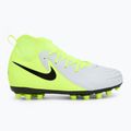 Încălțăminte de fotbal pentru copii Nike Phantom Luna 2 Academy AG Jr metallic silver/black/volt 2