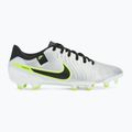 Încălțăminte de fotbal pentru bărbați Nike Tiempo Legend 10 Academy FG/MG metallic silver/volt/black 3