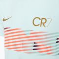 Tricou de fotbal pentru copii Nike CR7 Academy Dri-FIT barely green/ blue void/ metallic gold 3