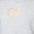 Bluză pentru copii Nike CR7 Club Fleece light smoke grey/heather/metallic gold 3