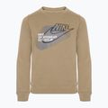 Bluză pentru copii Nike Sportswear Standard Issue Crew-Neck khaki