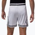 Spodenki koszykarskie męskie  Nike Jordan Mesh Diamond 4" white/black/black 4