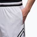 Spodenki koszykarskie męskie  Nike Jordan Mesh Diamond 4" white/black/black 5