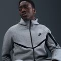Geacă pentru bărbați Nike Tech Windrunner Full Zip cave dark grey heather/black 5
