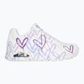 Încălțăminte pentru femei SKECHERS JGoldcrown Uno Spread The Love white/light purple 9