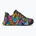 Încălțăminte pentru femei SKECHERS Uno Lite Heart Of Hearts black/multi 2