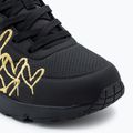 Încălțăminte pentru femei SKECHERS JGoldcrown Uno Golden Heart black/multicolor metallic 7