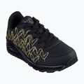 Încălțăminte pentru femei SKECHERS JGoldcrown Uno Golden Heart black/multicolor metallic 8